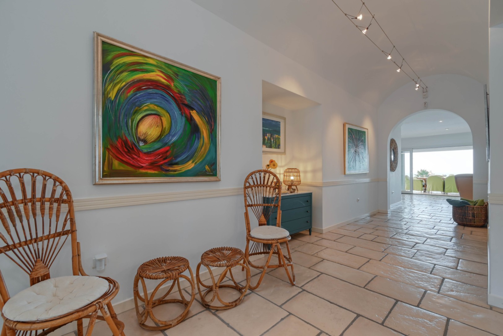 Villa méditerranéenne avec des vues spectaculaires sur la mer près d'El Portet, Moraira